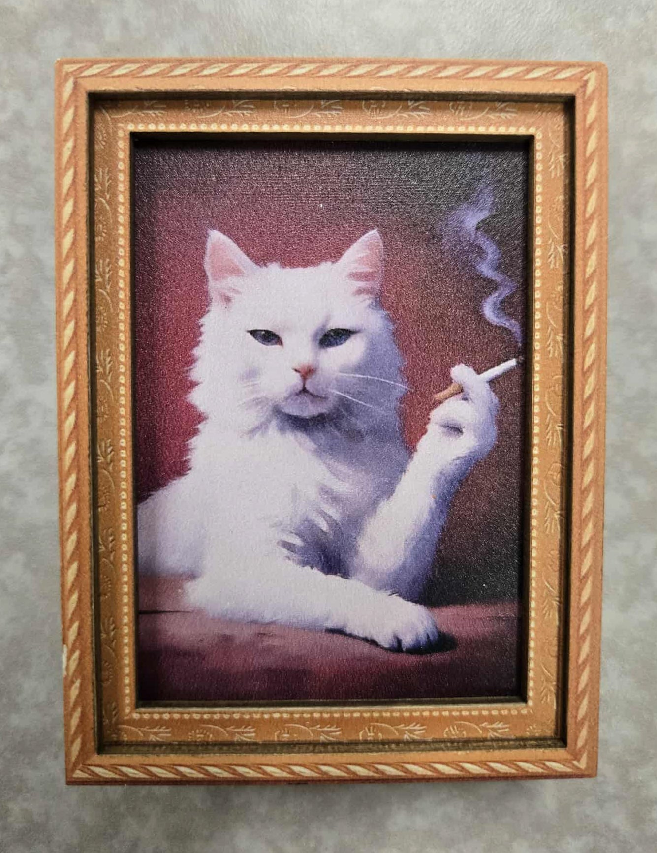 Smoking/Pooping Cat Magnets