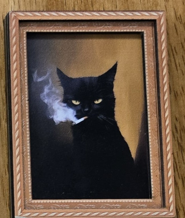 Smoking/Pooping Cat Magnets