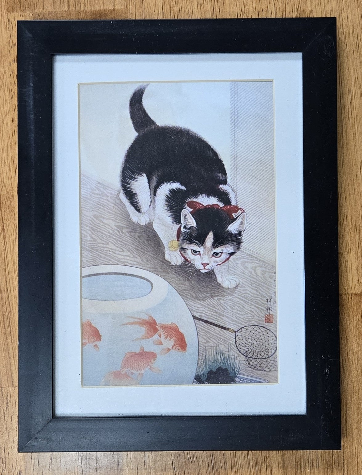 Cat Looking at Fishbowl