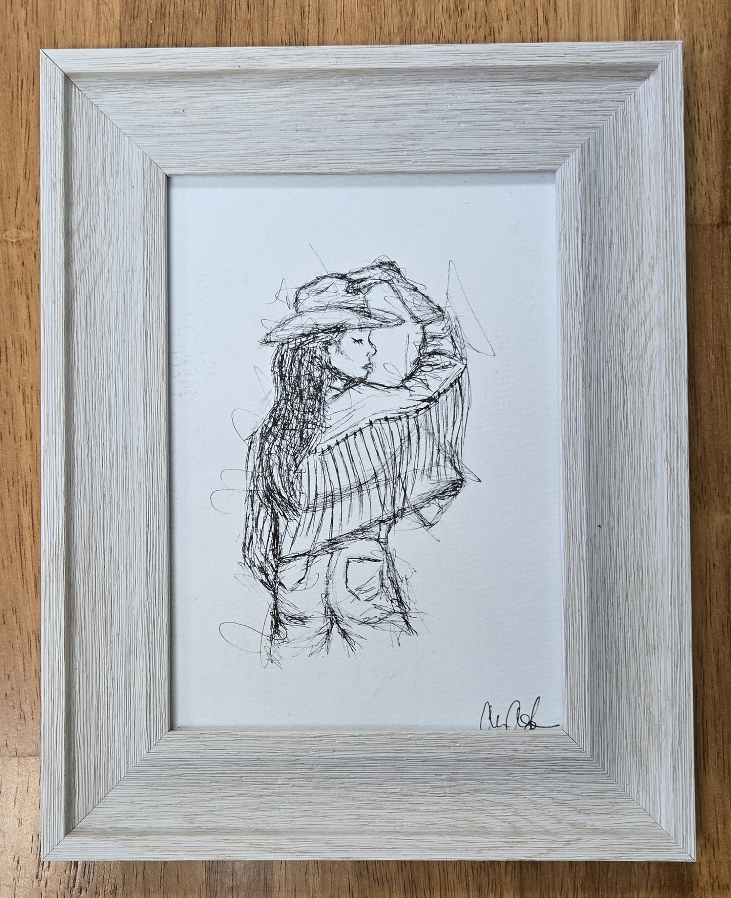 Amborski Hand Drawn Cowgirl Prints