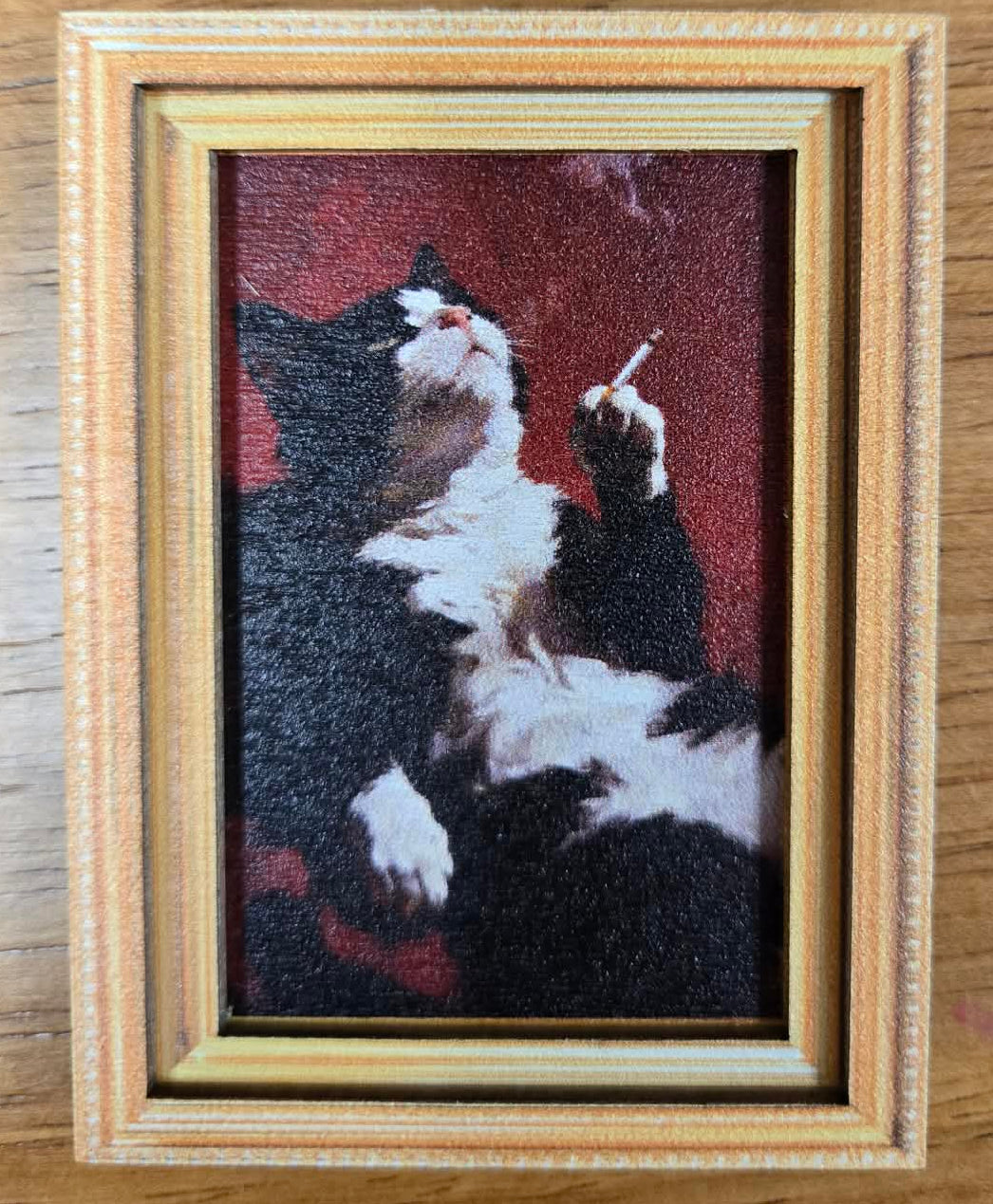 Smoking or Pooping Cat Magnets
