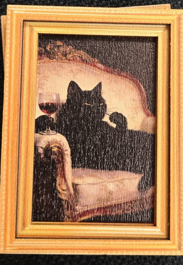 Smoking or Pooping Cat Magnets