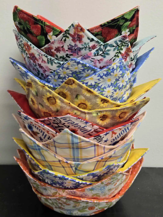 Hand-Made Quilted Bowl Koozies