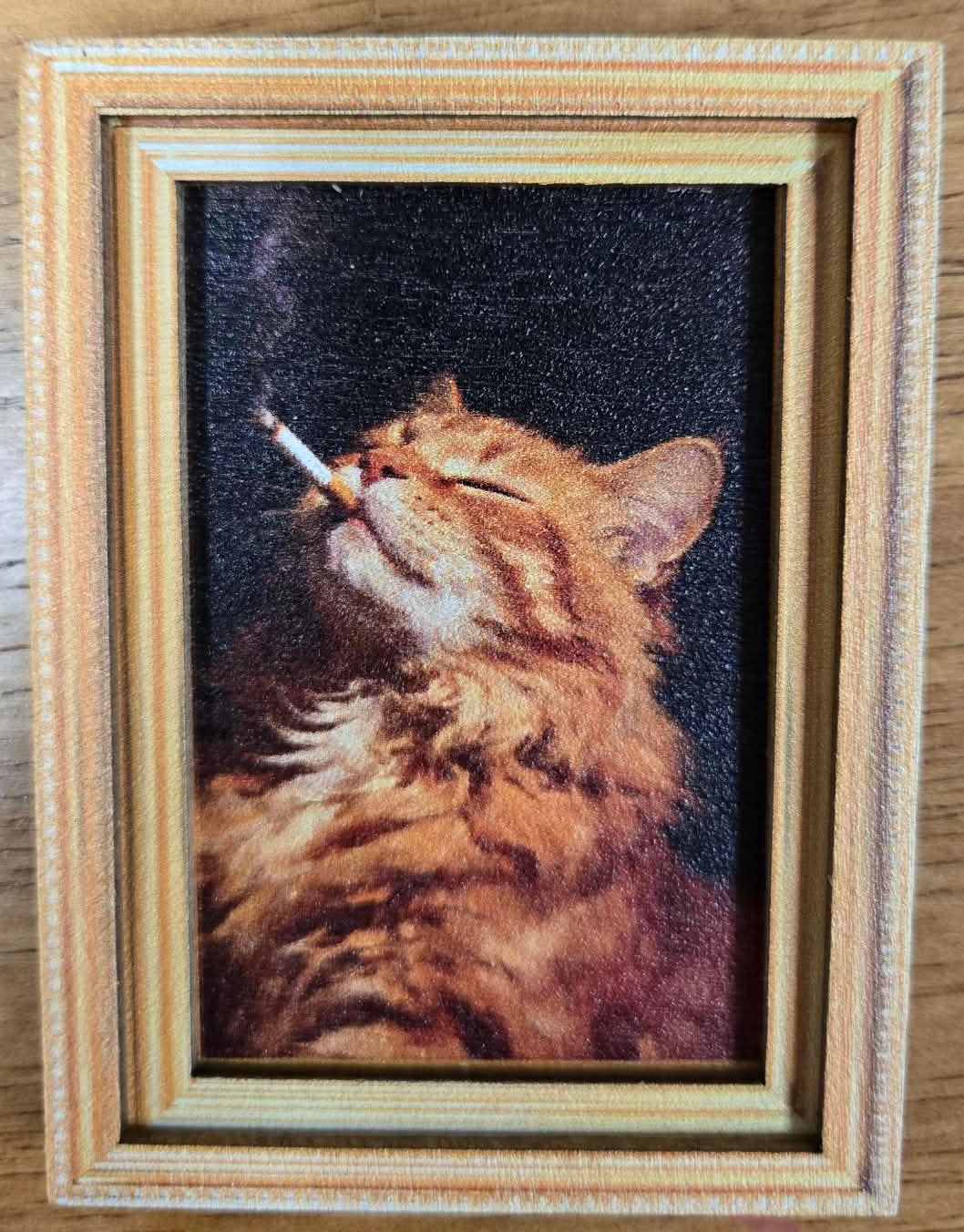 Smoking or Pooping Cat Magnets