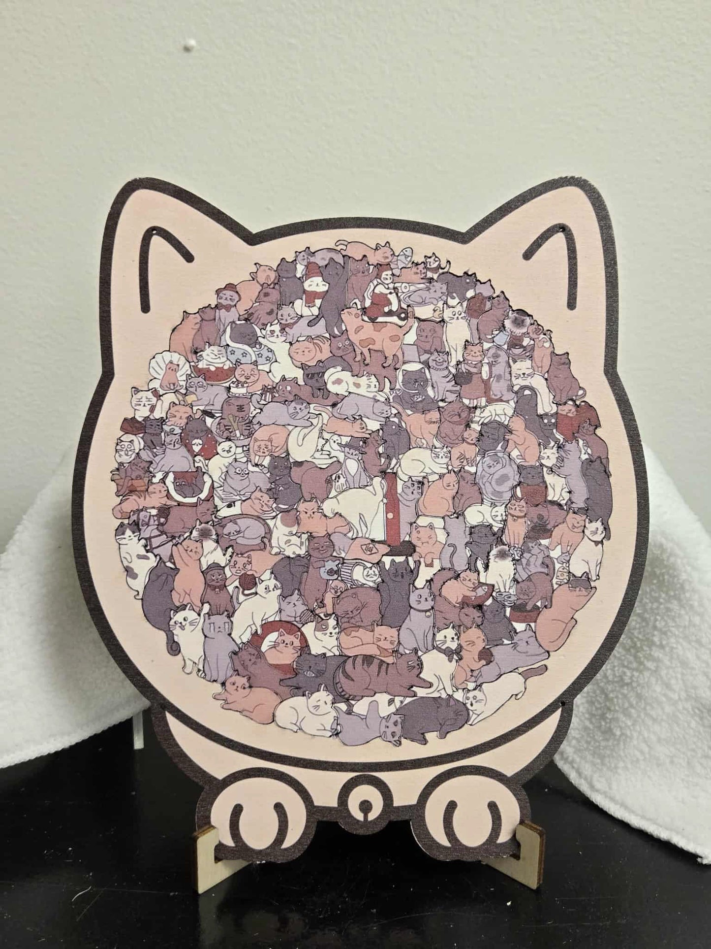 Small Piece Cat Puzzle
